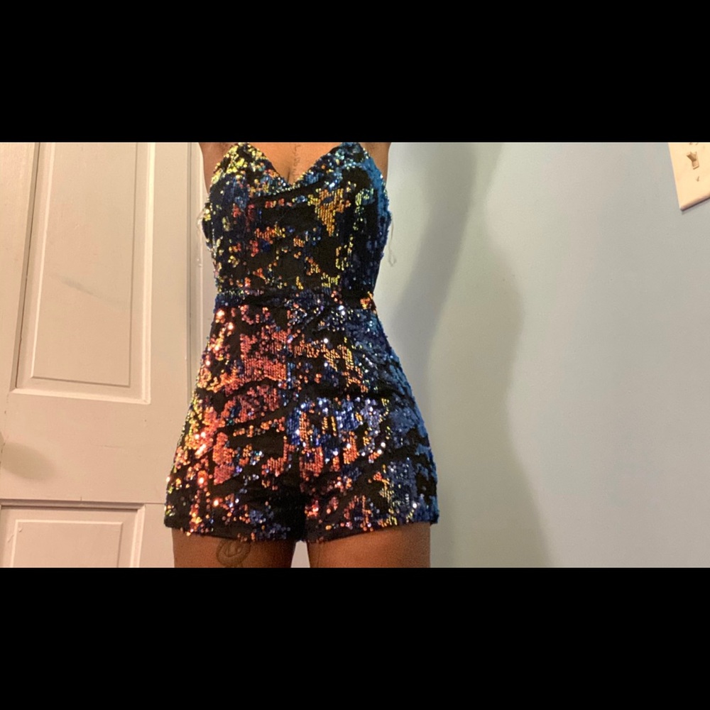 🌈SEQUINED ROMPER🌈